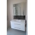 Wall Hung Vanity Misty Series 800mm White